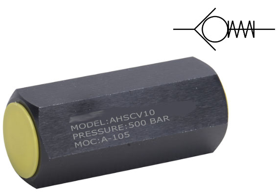 hydraulic non return valve