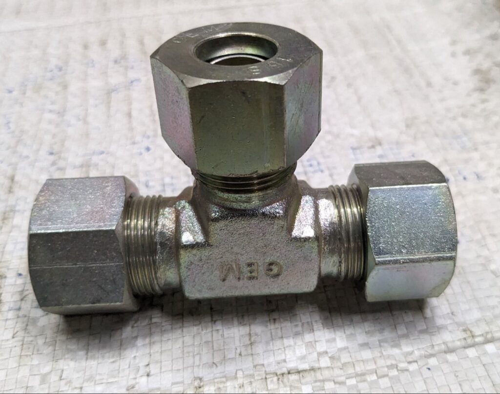 hydraulic equal tee