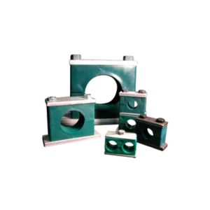 Hydraulic pipe tube clamps