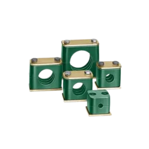 Hydraulic pipe tube clamps