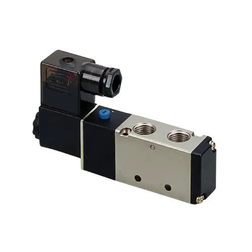 Pneumatic single acting solenoid valve