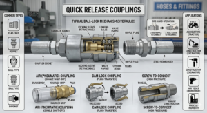 Quick Release Couplings Manufacturers in india - Hydrofit Engineer
